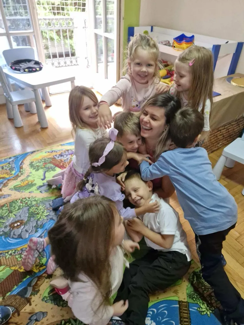 Tamara Janković sa decom